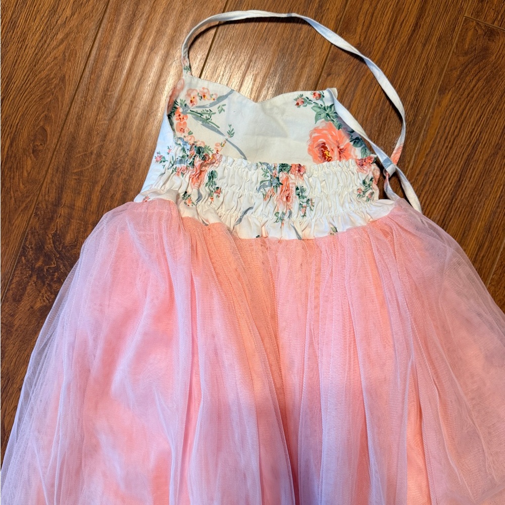 Dollcake Pink Floral Tulle Dress - Picture 6 of 6